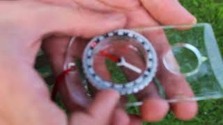 Orienteering-Taking a Bearing