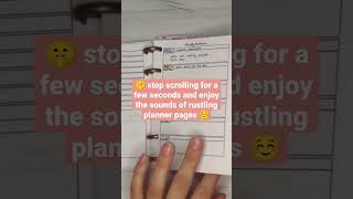 planner asmr