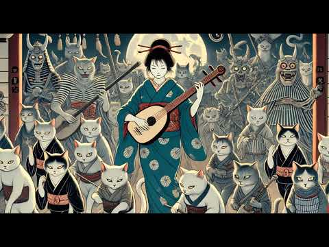 Shamisen Trap Style 三味線 X 陷阱風格 ひゃくびょうやこう 百喵夜行 Japanese Ambient BGM For Studying And Working