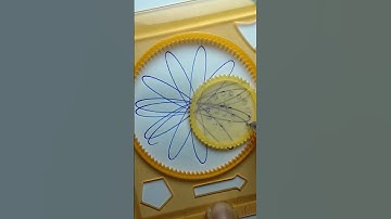 How to draw Spirograph Art #spirographdrawing #asmr #shorts #2024 #spirograph #satisfying #draw #diy