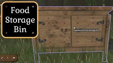 Wurm Unlimited Chopped Tutorial - Food Storage Bin