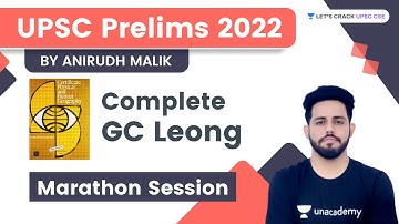 Complete GC Leong | Marathon Session | Complete Geography with Anirudh Malik