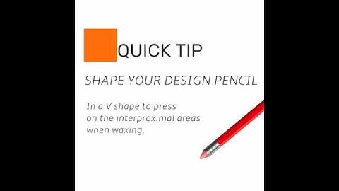 TCS Quick Tip 1 - Shape Your Design Pencil