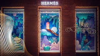 Window Display | Spring Windows of Hermès Maison in Shanghai 2019