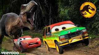 Cars 3 Pixarized Pixar Cars Vs Jurassic Park