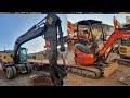 Ю Корея экскаваторлор Volvo Ew60E Hyundai Doosan 55 ж/б