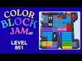 Color Block Jam Level 851 Solution Walkthrough