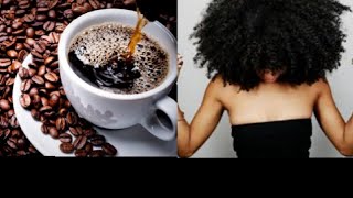 How I Grow My Hair With Coffee