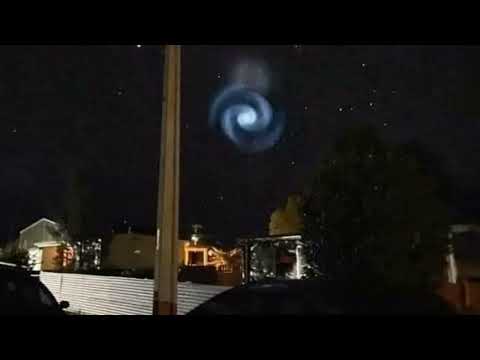 Mysterious Blue spiral