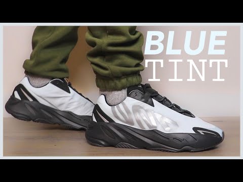 YEEZY 700 MNVN Blue Tint Review + On Foot - YouTube