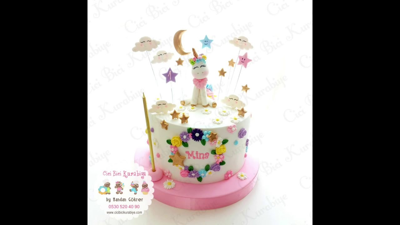 Unicorn Cake Tutorial /Unicorn Pasta Yapımı YouTube