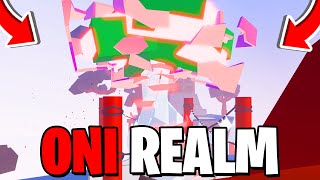 How To GET TO ONI REALM In Blox Fruits! (RED EVENT LOCATION) Roblox