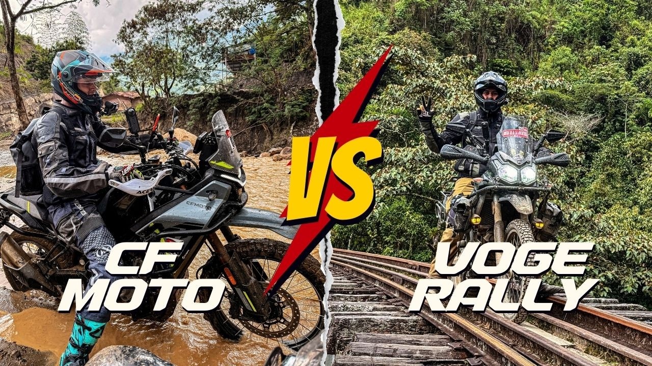 ¡Batalla campal! CF Moto 450 MT vs Voger Rally 300 en acción 🏍️🔥