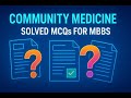 MCQs Gradient of infection 3rd year#communitymedicine #solvedmcqs #mbbsexam #medicalstudents