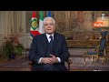 Video. Il discorso di fine anno del Presidente Mattarella – video integrale