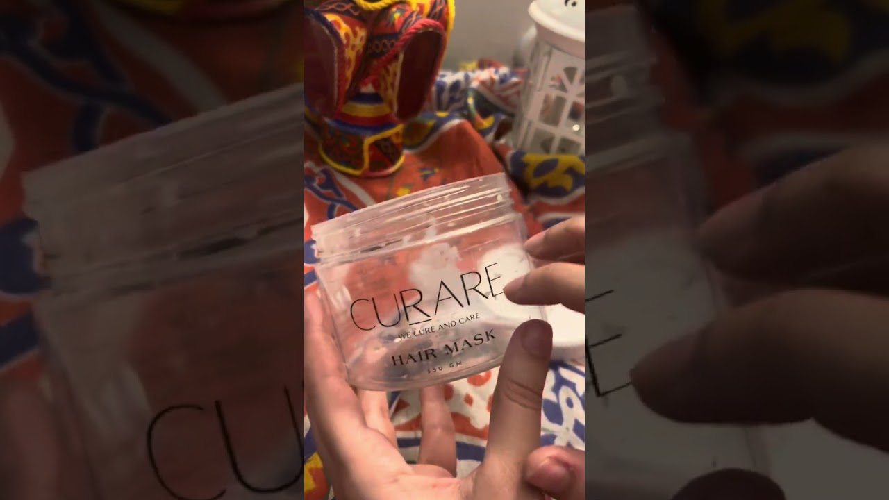 مجموعه curare للشعر التالف والمجعد ♥️✨-نعومه الشعر-روتين الشعر-كورير