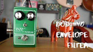 DOD 440 Envelope Filter Reissue Demo (no talking) - YouTube