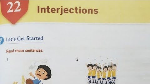 class-3 Collins solution revised  ch-22 English grammar Interjections