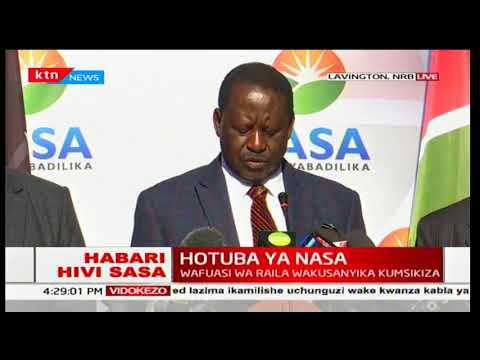 Raila Odinga's claims against President Uhuru