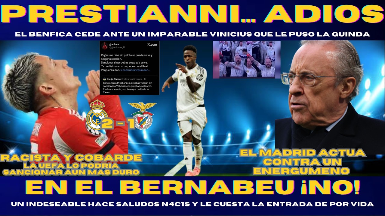 ¡ESCÁNDALO! PRESTIANNI INSULTA A LA UEFA: SANCIÓN BRUTAL Y FIN DE SU CARRERA. ¡ESTÁ ACABADO!