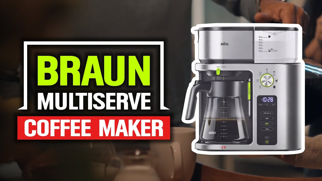 Braun MultiServe Coffee Machine Review: Finally, a Great Single-Cup Coffee  Brewer