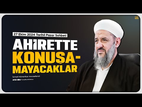 Ahirette Konuşamayacaklar! -