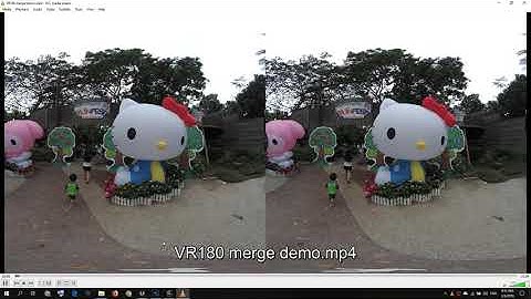 How to merge VR180 videos! Edit for FREE! Tutorial for Insta360 Evo & Vuze XR 180° 3D!