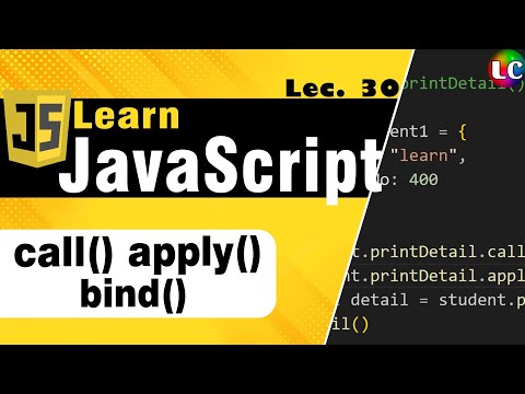 Javascript call(), apply()