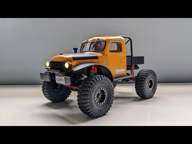 FMS FCX24 POWER WAGON イエロー おまけ付き Amazon.com: BEEZRC FMS RC Crwaler 1/24 Scale FCX24 Power