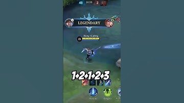 Gusion combo tutorial #shortvideo #mobilelegends #gusion #tutorial