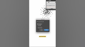 How to create grain brush in #adobeillustrtor 😍