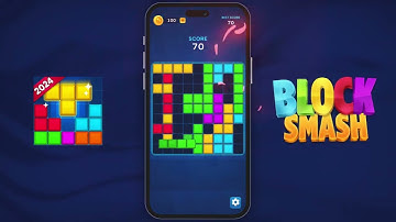Block Puzzle Smash: Gem Blast | Gameplay Trailer | Pixeltub Games