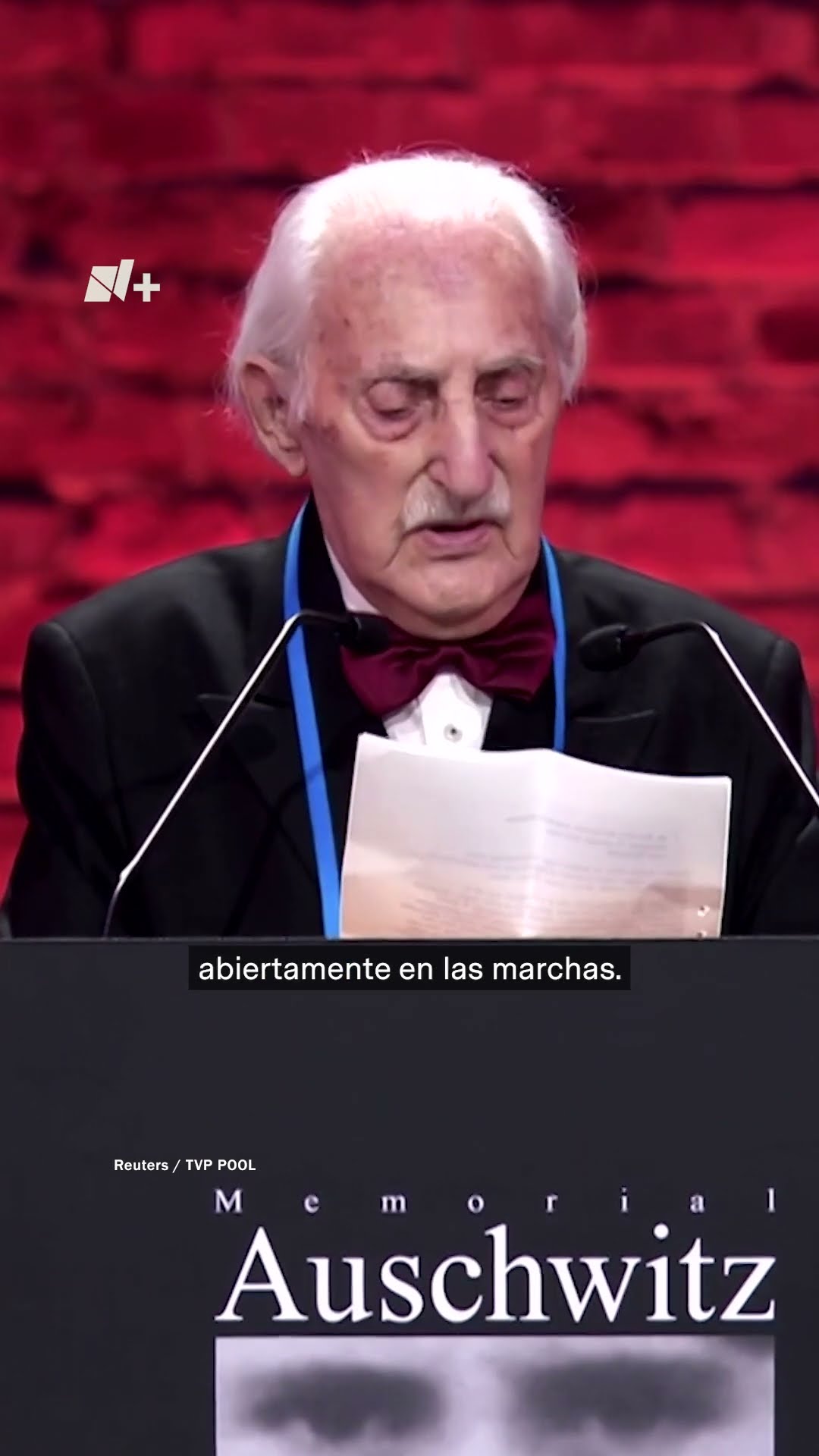 Sobrevivientes de Auschwitz advirtieron de los peligros del odio #nmas #shorts