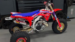 💰Most Expensive CR500R Three Wheeler Build