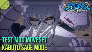 Test Mod Moveset Kabuto Sage Mode - Naruto x Boruto Connections (Android Gameplay)