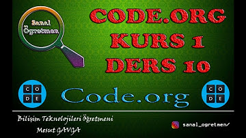 (Code.Org) Kurs: 1 Ders: 10 Sanatçı: Şekiller