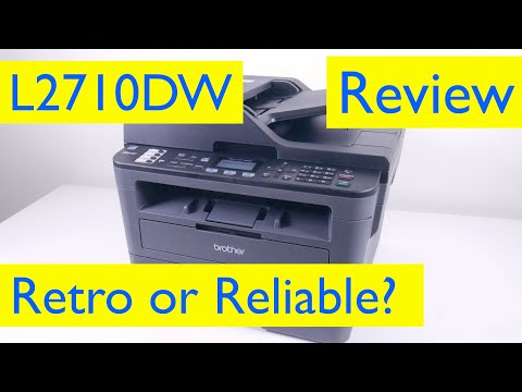 Retro or Reliable? Brother MFC-L2710DW All-in-one Laser Printer Review