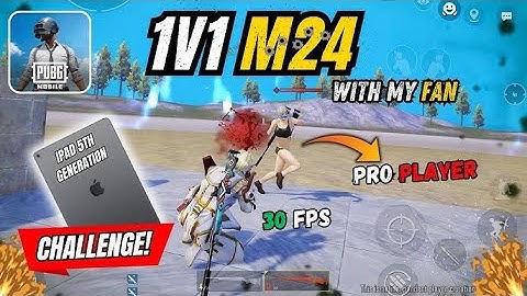 1v1 M24 wow mode in PUBG MOBILE (STARxGAMING)