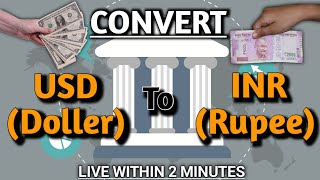 How To Convert Dollar Into Rupees Usd To Inr Convert By Zebpay Currency Convertor Dollar To Inr