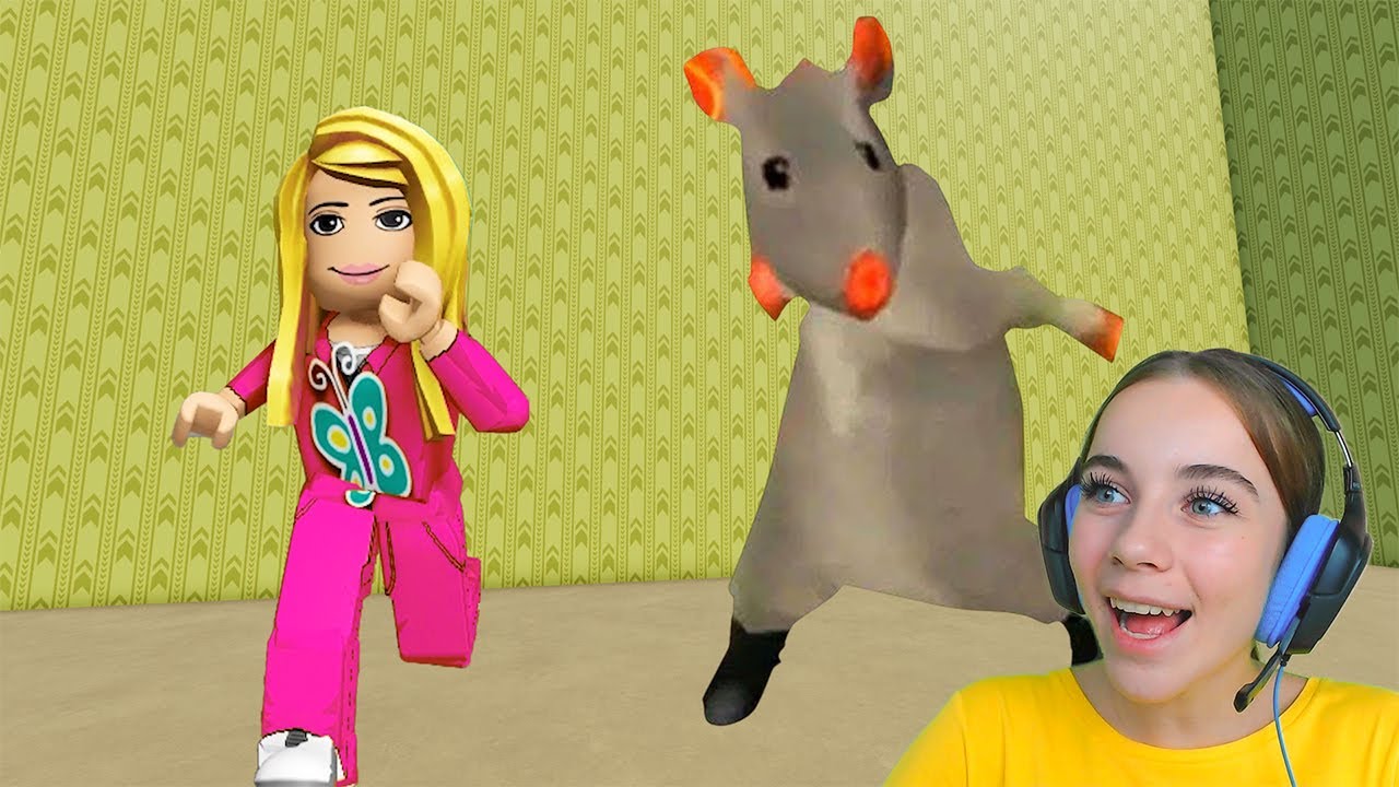 ПОБЕГ ОТ ТАНЦУЮЩЕЙ КРЫСЫ в ROBLOX!