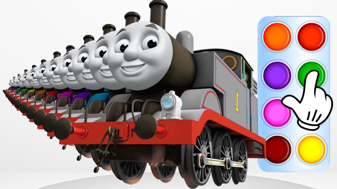 Learn Colors With Thomas And Friends Learning Train Color For Baby Toddlers Kids And Children Learn Colors With Thomas And Friends Learning Train Color For Baby Toddlers Kids And Children