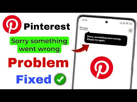 Sorry Something Went Wrong Please Try Again Pintrest Something Went Wrong Problem Fixed