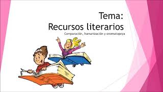 Recursos literarios