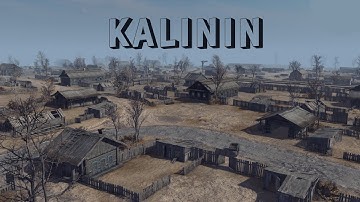 Kalinin Map Overview Call to Arms - Gates of Hell: Ostfront - machinima cinematic