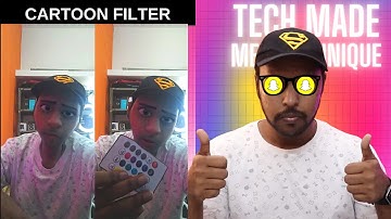 how to apply cartoon 3d filter in snapchat | cartoon filter snapchat 2022
