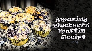 Easy Delicious Blueberry Muffin Recipe