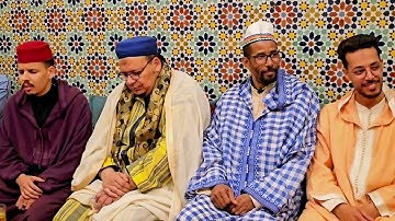 تلاوة عطرة بأداء جميل للقارئ عبدالله بوركادي بحضور الشيخ عمر القزابري - رمضان 1444 ليلة 20