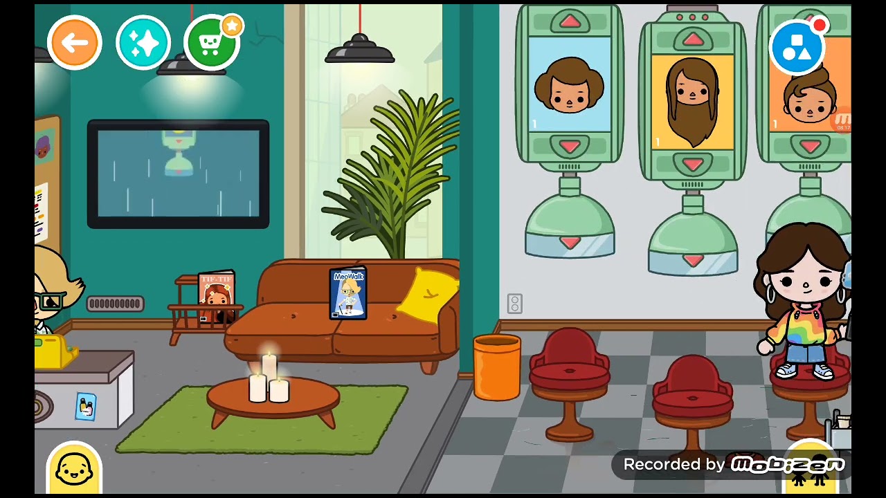 Sacımıı KAHVE RENGİNE boyadım nazar değdirmeyin@tocaşeftali