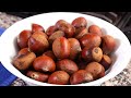 How to cook chestnuts (밤: Bam)