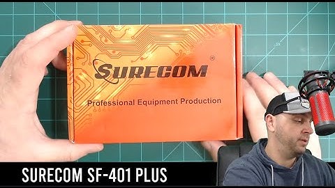 SureCom SF401 PLUS Frequency Counter Unboxing / GIVEAWAY - Wish.com